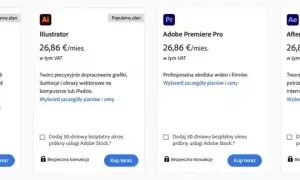 Cena Photoshop w Polsce: ile kosztuje? Plany i alternatywy
