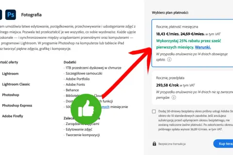 Czy Photoshop jest płatny? Koszty, plany i darmowe alternatywy