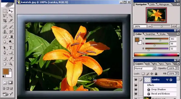 Ramki w Photoshopie: Proste i szybkie metody krok po kroku