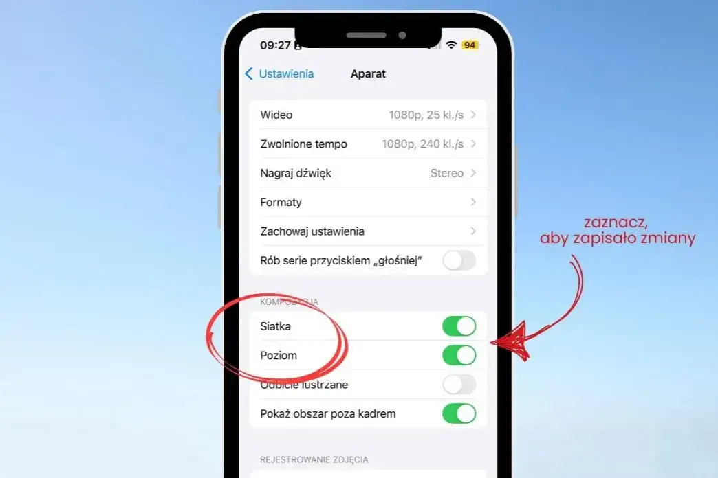 Zdjęcie Jak włączyć siatkę w aparacie iPhone? Prosty poradnik